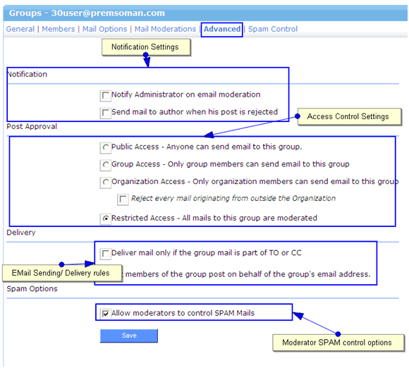 Notification Settings: